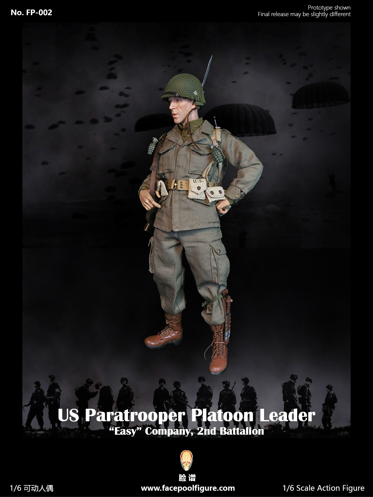 US Paratrooper Platoon Leader - “Easy” Company No. FP-002B Special Edition