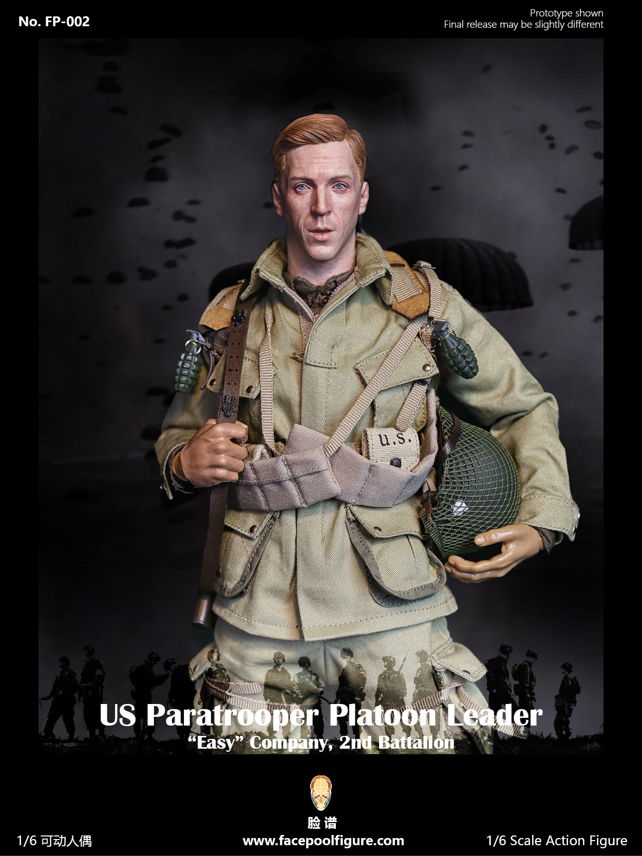 US Paratrooper Platoon Leader - “Easy” Company No. FP-002B Special Edition