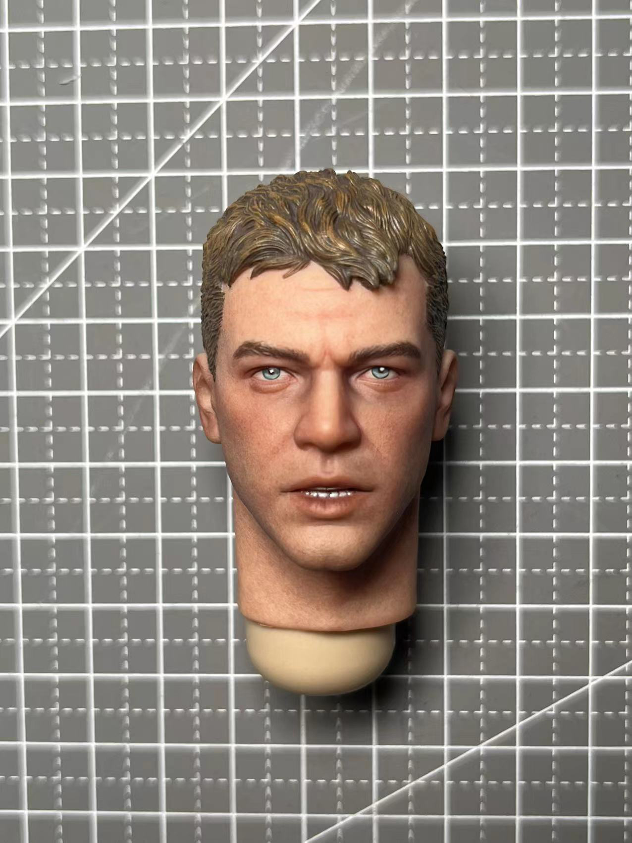 African American Male Head Sculpt (Young), 1:6 Scale Male Head Sculpts